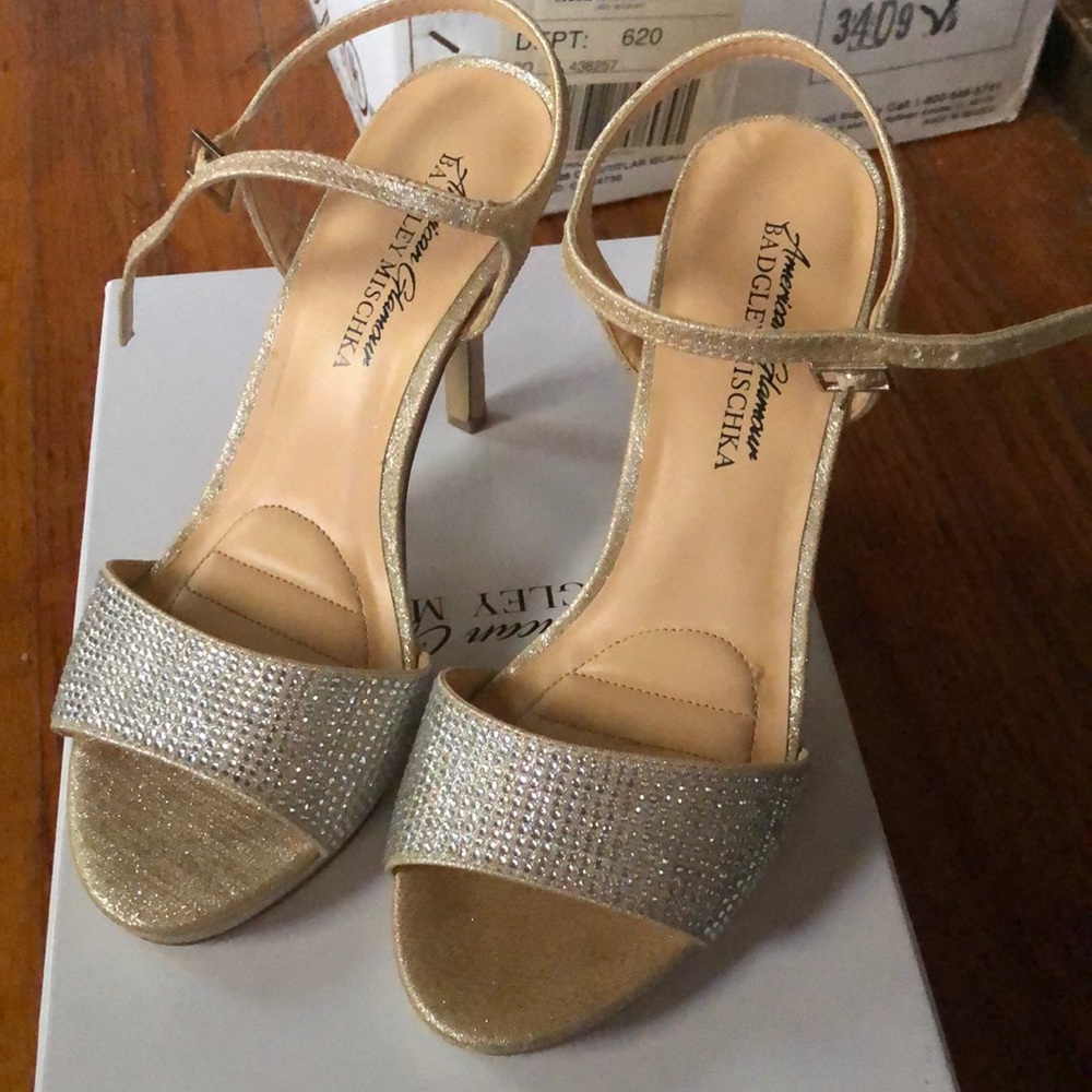 Sparkly dress shoes. Worn once!